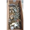 Image 1 : DRAWER OF HARDWARE, HINGES, HOOKS, ETC.