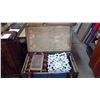 Image 3 : TRUNK FULL OF COLLECTIBLES - 36" X 23" X 21"