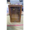 Image 1 : DISPLAY BOX MADE OUT OF A CRATE - 12" X 9.25" X 19.5"