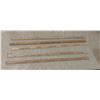 Image 1 : LOT OF ADVERTISING RULERS - BEAVER LUMBER, SHERWIN-WILLIAMS, ETC.
