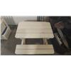 Image 2 : CHILDRENS PICNIC TABLE - 41.25" X 32" X 19"