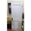 Image 1 : WOODEN FARM DOOR WITH VINTAGE HARDWARE - 30" X 77.5"