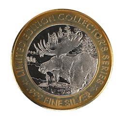 .999 Fine Silver Grand Casino $10 Limited Edition Collector's Series Gaming Token