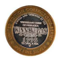 .999 Silver Winnavegas Casino $10 Casino Limited Edition Gaming Token
