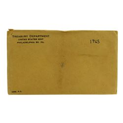 1963 (5) Coin Proof Set In Envelope