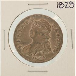 1825 Capped Bust Half Dollar Coin