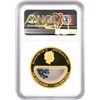 Image 2 : 2007 Australia $100 Treasures - Sapphires Gold Coin NGC PF68 Ultra Cameo