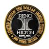 Image 2 : .999 Silver Hilton Reno, Nevada $10 Casino Limited Edition Gaming Token