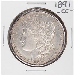 1891-CC $1 Morgan Silver Dollar Coin