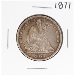 1877 Seated Liberty Half Dollar Coin