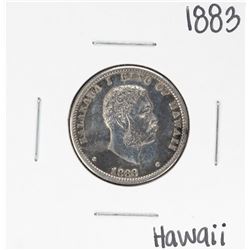 1883 Kingdom of Hawaii Quarter Coin