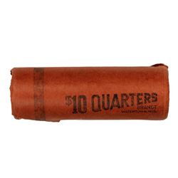 Original Bank Roll of (40) Brilliant Uncirculated 1962-D Washington Quarters
