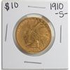 Image 1 : 1910-S $10 Indian Head Eagle Gold Coin