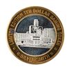 Image 1 : .999 Silver Silver Smith Casino Resort Wendover, NV $10 Limited Edition Gaming Token