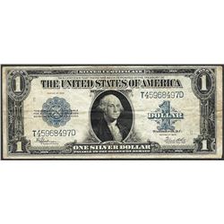 1923 $1 Silver Certificate Note