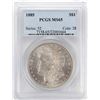 Image 1 : 1885 $1 Morgan Silver Dollar Coin PCGS MS65