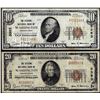 Image 1 : Lot of 1929 $10/20 Citizens NB Washington, PA CH# 3383 National Currency Notes