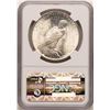 Image 2 : 1923 $1 Peace Silver Dollar Coin NGC MS66