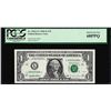 Image 1 : Fancy Serial # 1995 $1 Federal Reserve STAR Note Fr.1922-G* PCGS Superb Gem New 68PPQ