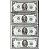 Image 1 : Lot of (4) 1950E $100 Federal Reserve Notes