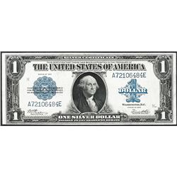 1923 $1 Silver Certificate Note