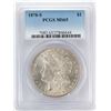 Image 1 : 1878-S $1 Morgan Silver Dollar Coin PCGS MS65