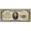 Image 1 : 1929 $20 Security First NB of Los Angeles, CA CH# 2491 National Currency Note