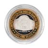 Image 2 : .999 Silver Golden Nugget Las Vegas $10 Limited Edition Casino Gaming Token