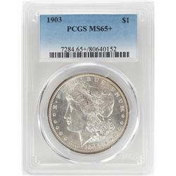 1903 $1 Morgan Silver Dollar Coin PCGS MS65+