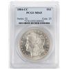 Image 1 : 1884-CC $1 Morgan Silver Dollar Coin PCGS MS65
