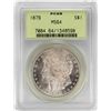 Image 1 : 1879 $1 Morgan Silver Dollar Coin PCGS MS64 OGH