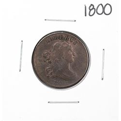 1800 Draped Bust Half Cent Coin