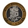 Image 2 : .999 Fine Silver Mystic Lake Casino $10 Limited Edition Gaming Token