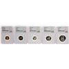 Image 1 : 1958 (5) Coin Proof Set Graded NGC PF67