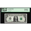 Image 1 : Fancy Serial # 1988A $1 Federal Reserve STAR Note Fr.1915-D* PCGS Superb Gem New 67PPQ