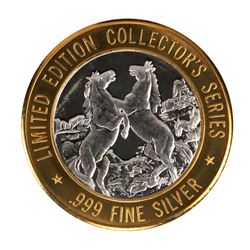 .999 Fine Silver Grand Casino $10 Limited Edition Collector's Series Gaming Token