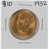 Image 1 : 1932 $10 Indian Head Eagle Gold Coin
