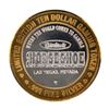 Image 1 : .999 Fine Silver Horseshoe Las Vegas, Nevada $10 Limited Edition Gaming Token
