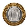 Image 2 : .999 Fine Silver Horseshoe Las Vegas, Nevada $10 Limited Edition Gaming Token