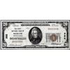 Image 1 : 1929 $20 First National Bank of Mercer, Pennsylvania CH# 392 National Currency Note