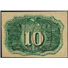 Image 2 : March 3, 1863 Ten Cents Second Issue Fractional Currency Note