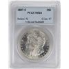 Image 1 : 1887-S $1 Morgan Silver Dollar Coin PCGS MS64
