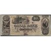 Image 1 : 1800's $10 Canal Bank New Orleans, Louisiana Obsolete Note