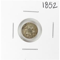 1852 Three Cent Piece Coin