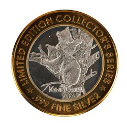 .999 Fine Silver Grand Casino $10 Limited Edition Collector's Series Gaming Token
