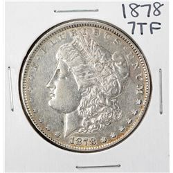 1878 7TF $1 Morgan Silver Dollar Coin