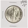 Image 1 : 1941-S Walking Liberty Half Dollar Coin