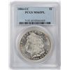 Image 1 : 1884-CC $1 Morgan Silver Dollar Coin PCGS MS65 PL