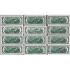 Image 2 : District Set of (12) 1976 $2 Federal Reserve Notes