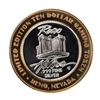 Image 2 : .999 Silver Hilton Reno, Nevada $10 Casino Limited Edition Gaming Token